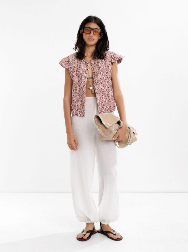 Jacquard Vest 100% Cotton – Multi