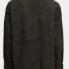 Suede Leather Overshirt – Green