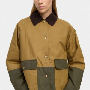 Jacket with Cotton Contrast – Multi