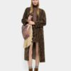 Long Jacket with Texture – Green