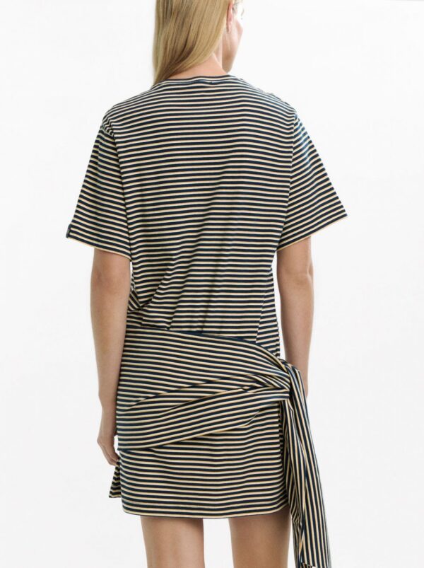 Short Striped Dress 100% Cotton – Multi