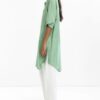 Shirt Dress with Pocket – Green