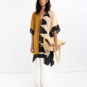 Printed Kaftan – 100% Cotton – Multi