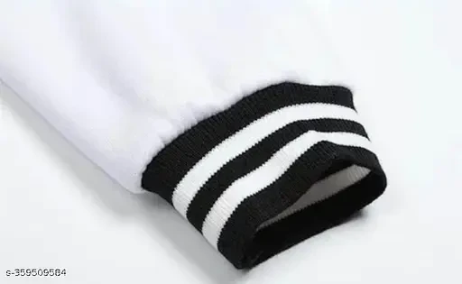Versity Jacket Black and White