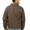 NU9 Men's Brown Polyester Jacket